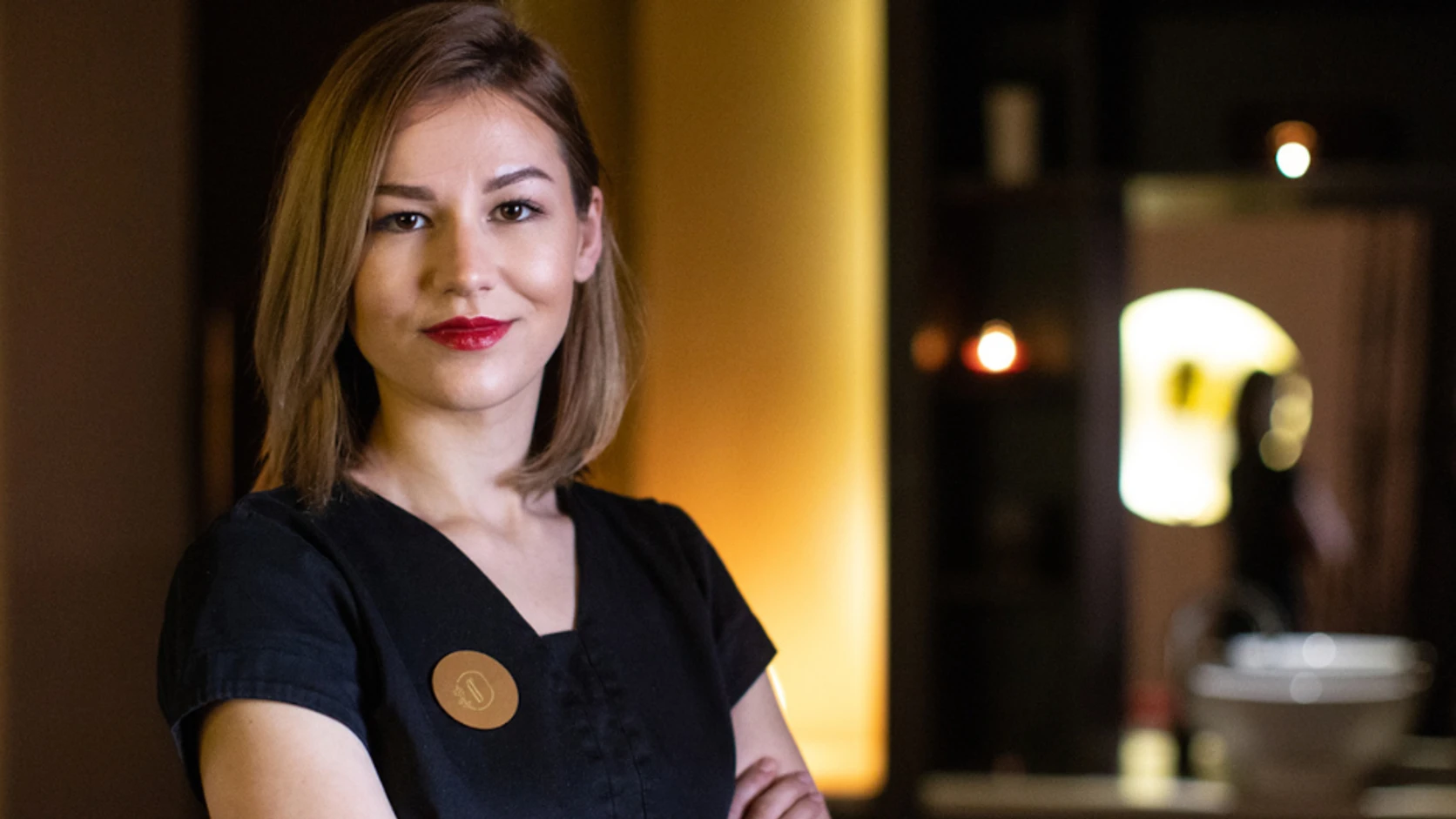 Loft Thai Spa therapist welcoming members to the Southeast Life S Plus wellness privilege