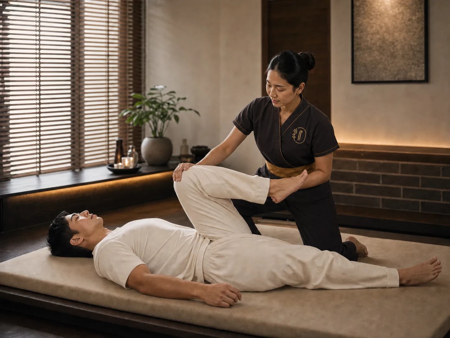 Sports-focused massage adapted to current training load and comfort