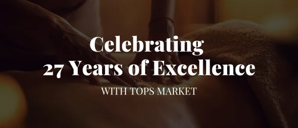Original 2023 Loft Thai campaign banner marking 27 years of Tops Market