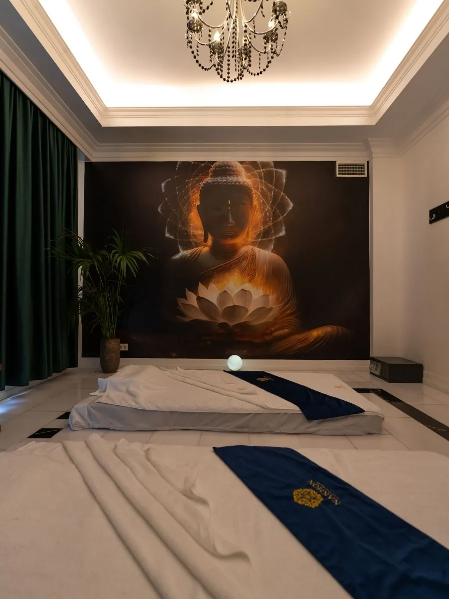 Couple treatment room at Nakhon Spa Bucharest