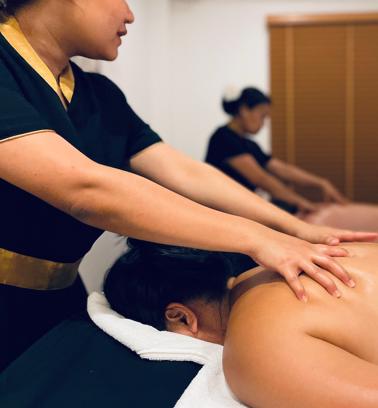 Private Loft Thai spa treatment room