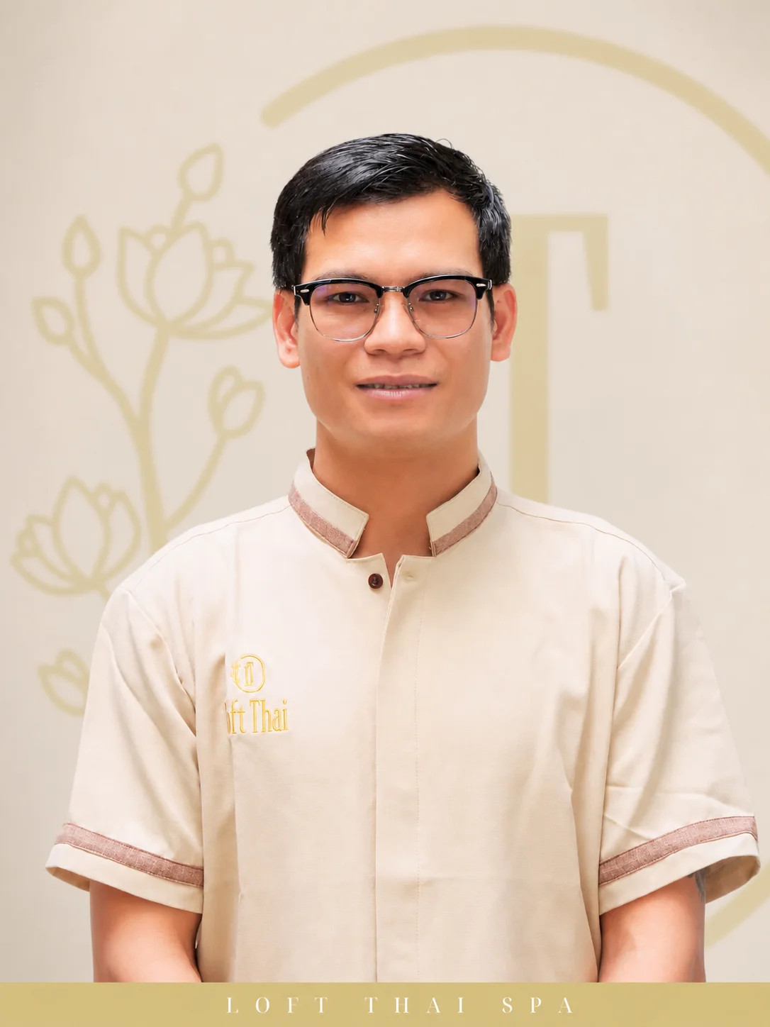 Loft Thai senior spa therapist portrait 13