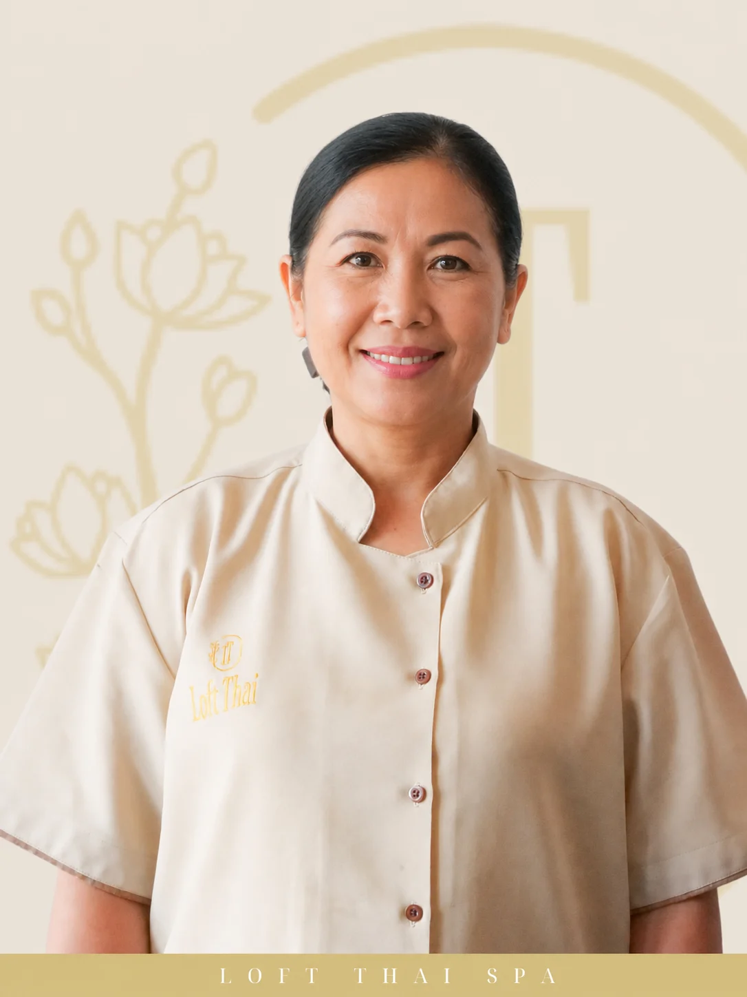 Representative Loft Thai spa operations team portrait 07