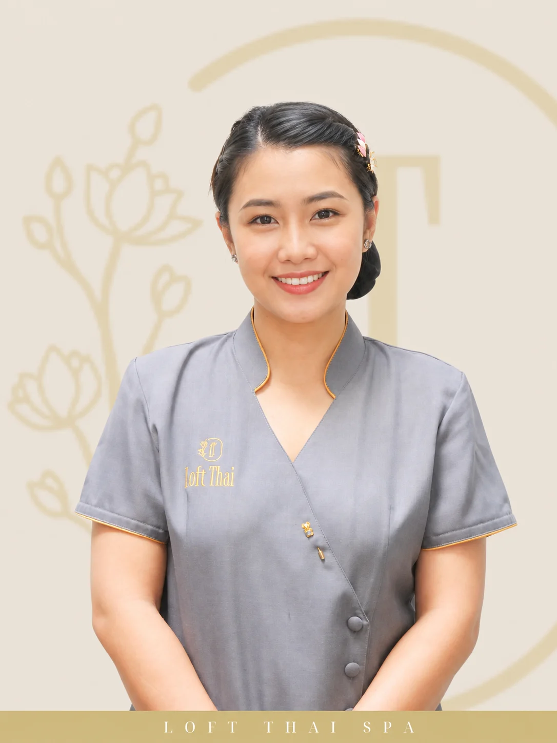 Representative Loft Thai spa operations team portrait 09